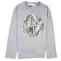 Stone Island Junior 21057 Digi Compass T-shirt Grey V1064