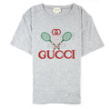 Gucci Junior Tennis Logo T-shirt Grey