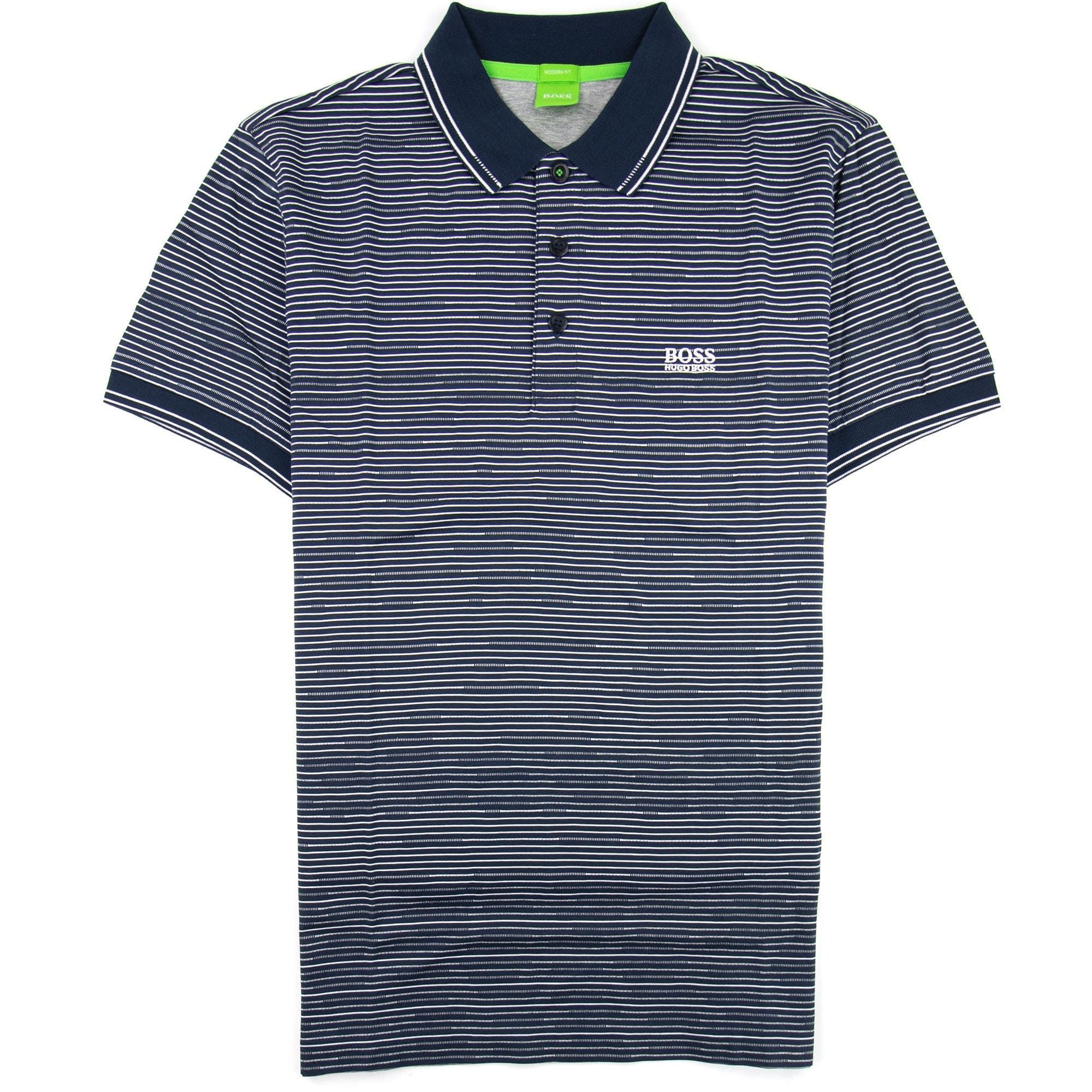Hugo Boss Paddy 2 Stripe Polo Navy