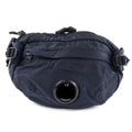 CP Company Garment Dyed Nylon Sateen Lens Waist Bag Navy 888