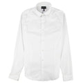 Emporio Armani Stretch Poplin Shirt Bianco Ottico