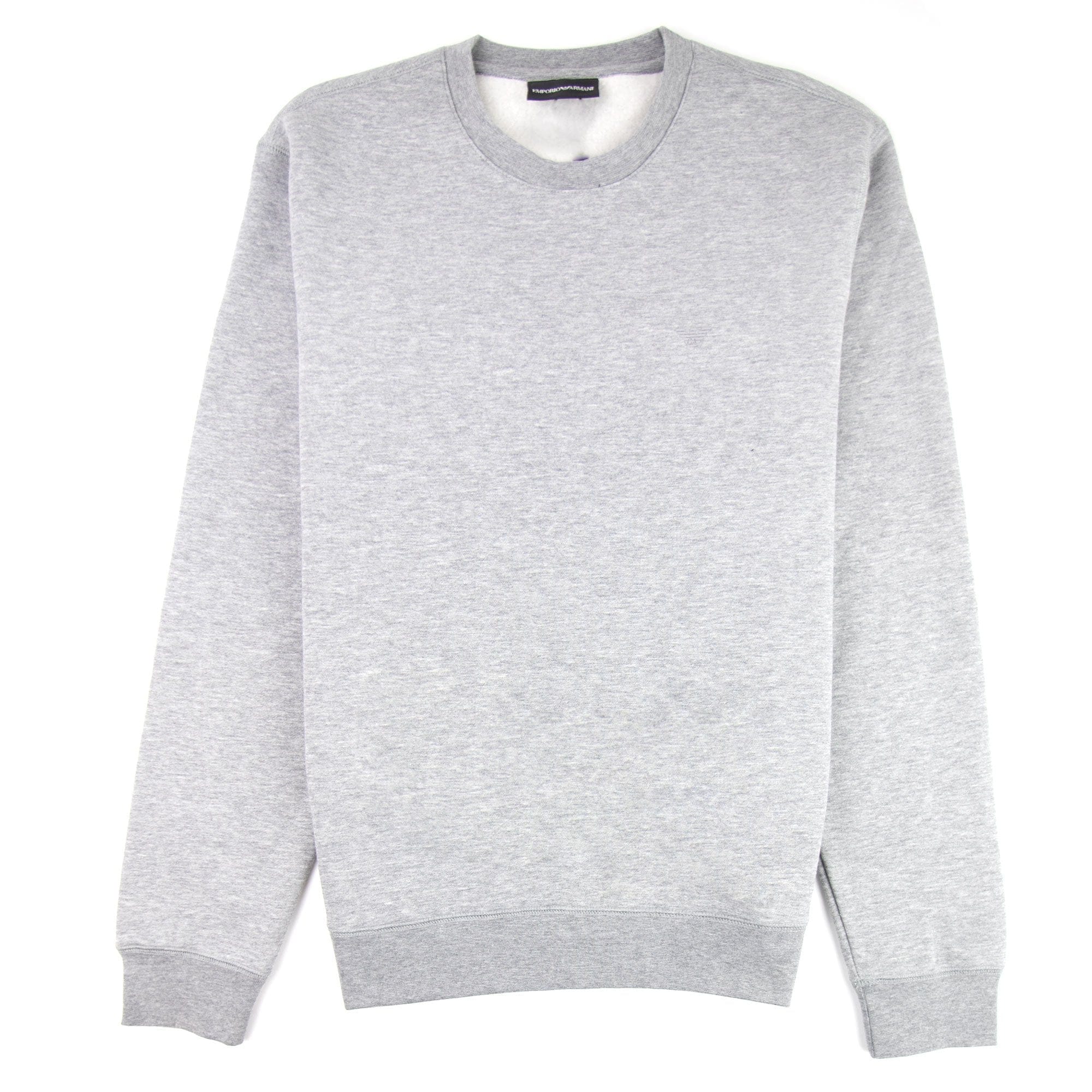 Emporio Armani Small Logo Sweatshirt Grey Melange