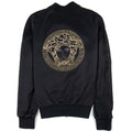 Versace Medusa-Embellished Bomber Jacket Black