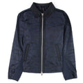 Emporio Armani Camouflage Pattern Jacket Blue