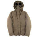 CP Company Padded Parka With Goggle Hood Khaki