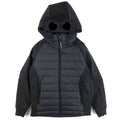 Cp Company Undersixteen Nylon Padded Soft Shell Jacket Black 999
