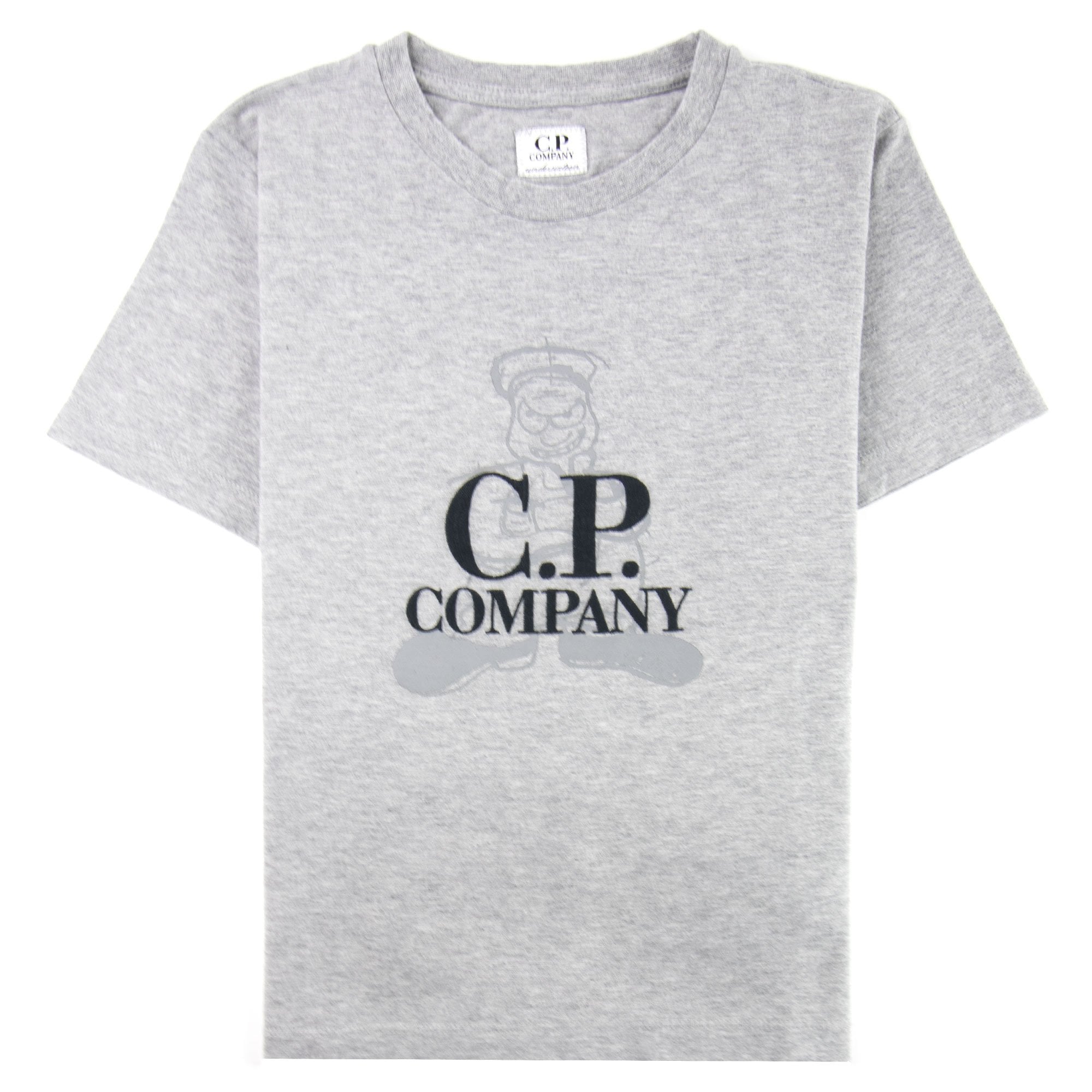 C.P. Company Undersixteen Comics And Cars Logo T-shirt Grey M93
