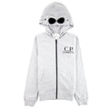 Cp Company Undersixteen Basic Fleece Goggle Hooded Sweatshirt Grey M93