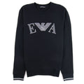 Emporio Armani Logo Print Sweatshirt Black