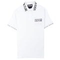 Versace Jeans Couture Slim-fit Cotton-pique Polo White