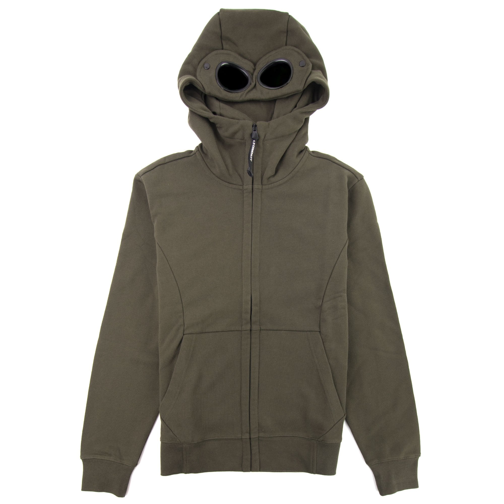 CP Company Hooded Sweat Goggle Khaki 922