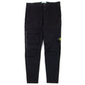 Stone Island Junior Front Pocket Skinny Cargo Trouser Black V0029