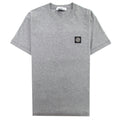 Stone Island 24113 Logo T-shirt Grey V0M64