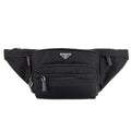 Prada Prada Logo Technical Belt Bag Nero