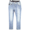 Emporio Armani Jnr J17 Logo Insert Jeans 0942 Mid Blue