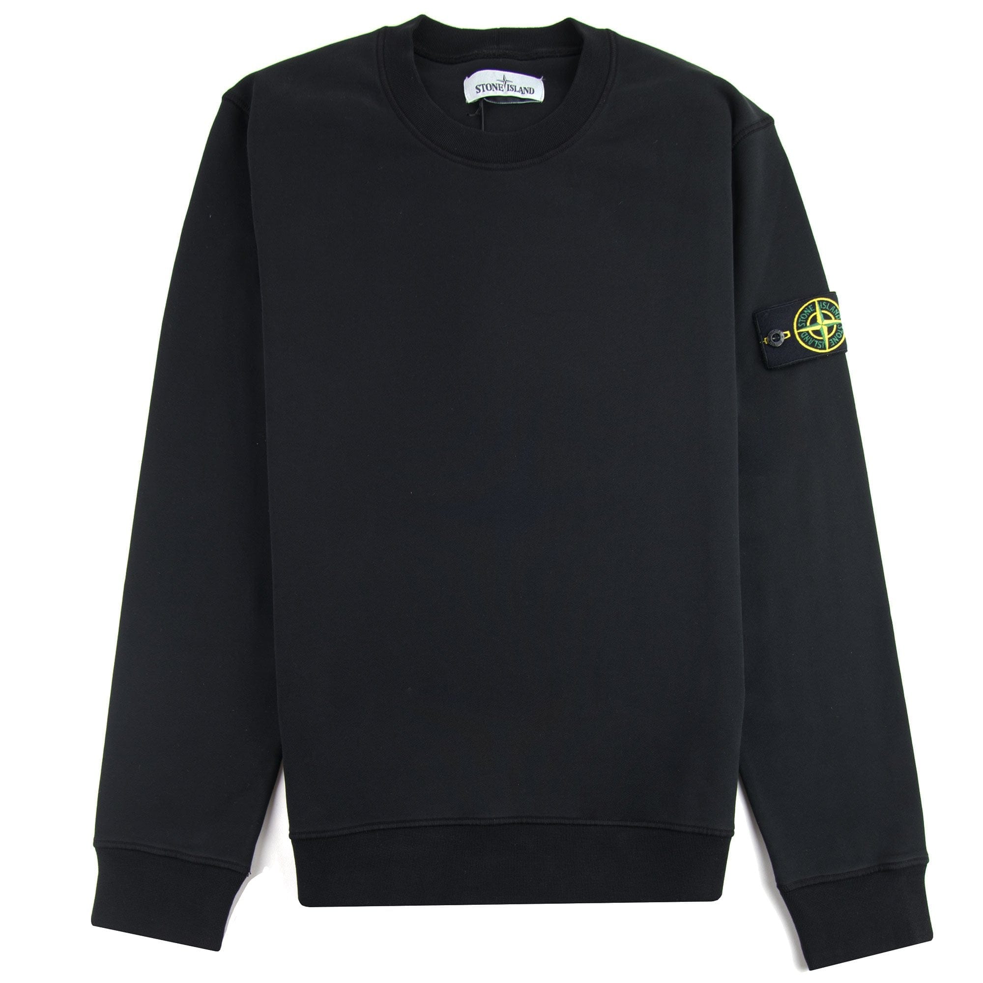 Stone Island 63020 Crewneck Sweatshirt Black V0029