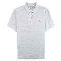 Burberry Oxford Short Sleeve Polo Light Grey