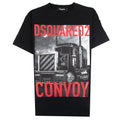 Dsquared2 Truck Convoy T-shirt Black 900