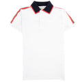 Gucci Junior Arm Logo Polo Shirt White