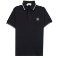 Stone Island 22S18 Slim Fit Polo Shirt Black V0029