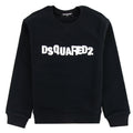 Dsquared2 Kids Stamped Logo Crewneck Sweatshirt Black