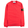 Stone Island Junior Lightweight Crewneck Sweatshirt Red V0010