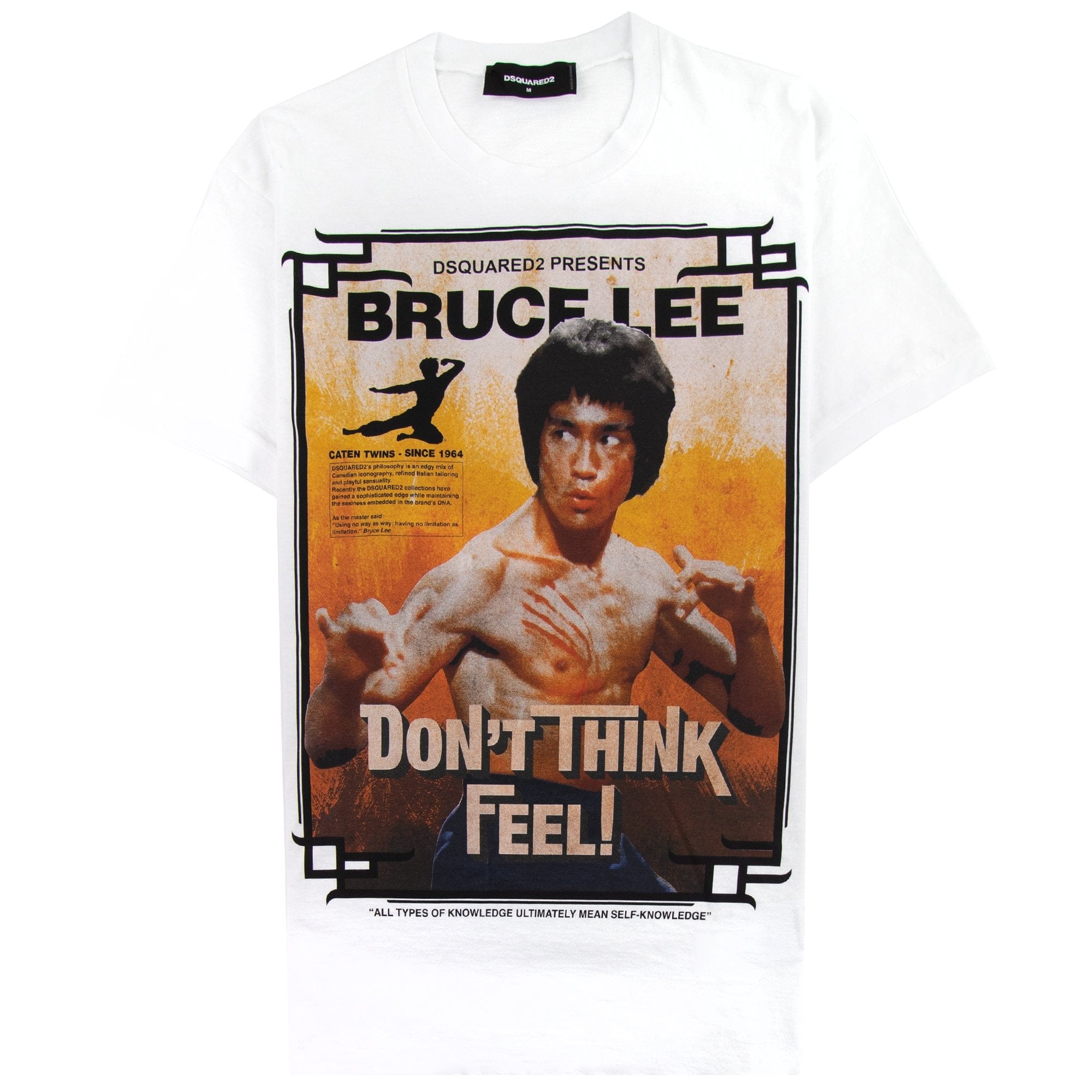 Dsquared2 Bruce Lee T-shirt White