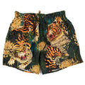 Dsquared2 Jungle Tiger Swim Shorts Dark Green