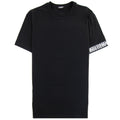Dsquared2 Cuff Tape Short Sleeve T-shirt Black