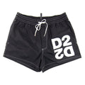 Dsquared2 Mirrored D2 Swim Shorts Black