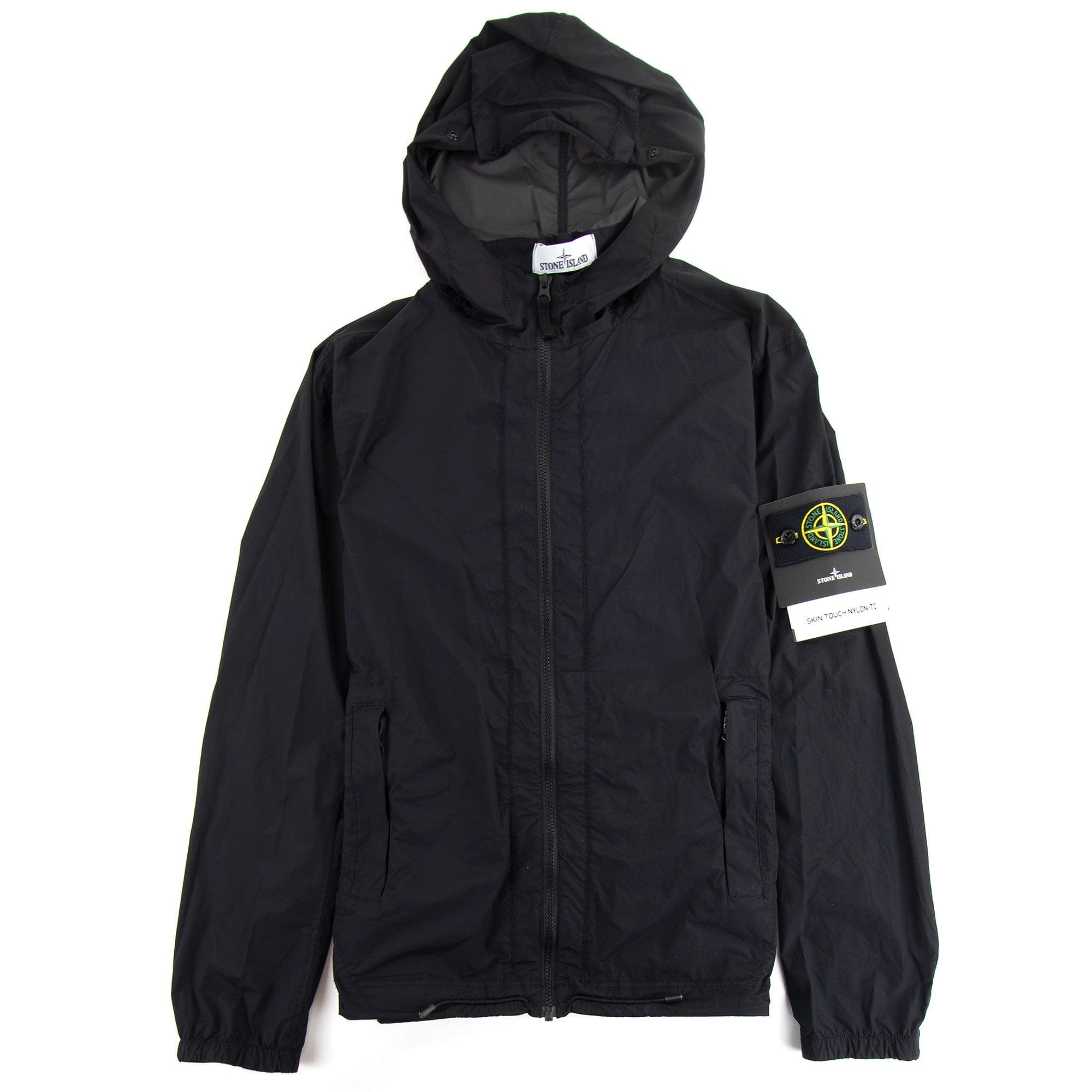 Stone Island Skin Touch Nylon-Tc Packable Jacket Black V0029