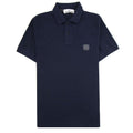 Stone Island 22S67 Slim Fit Patch Polo Navy V0020