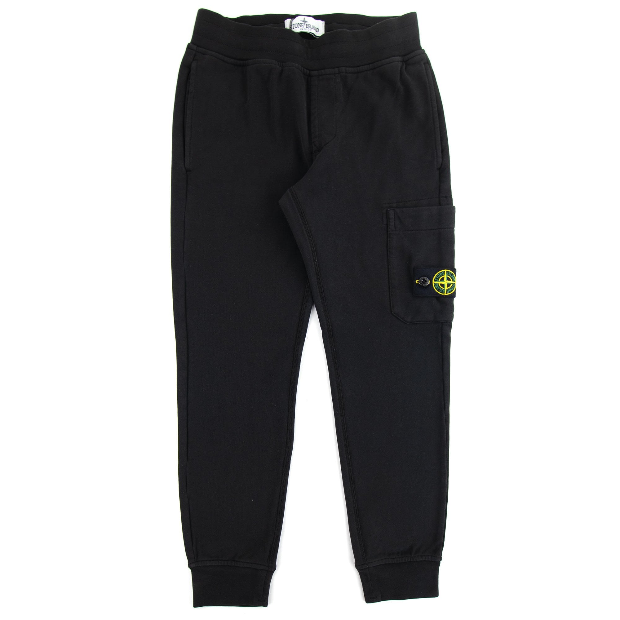 Stone Island Junior 60640 Sweatpants Black V0029