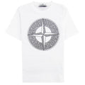 Stone Island Junior 21059 Maze T-shirt White V0001
