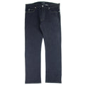 Armani Jeans J31 Yellow Stitch Regular Fit Jeans Denim Nero