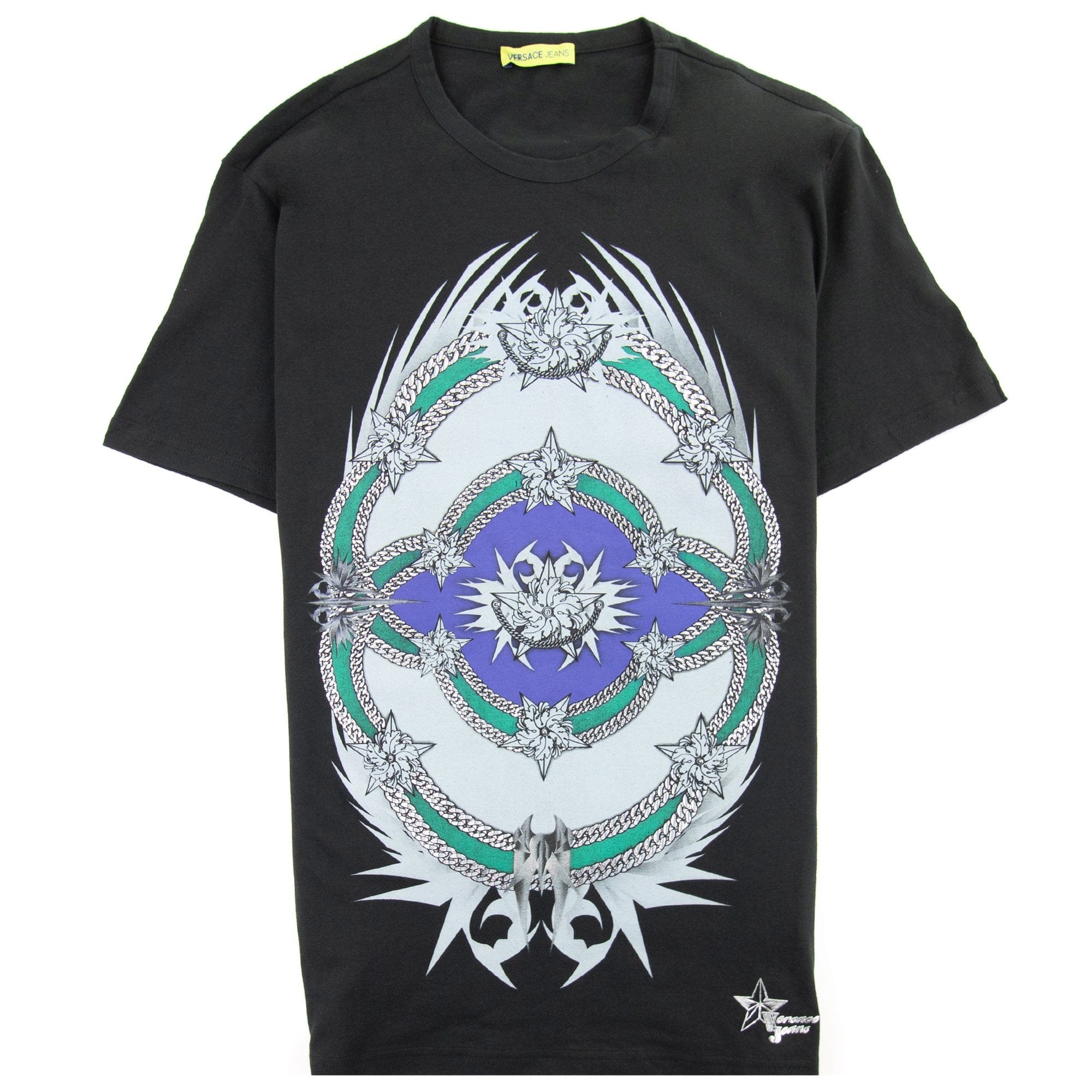 Versace Jeans Military Stars T-shirt Black