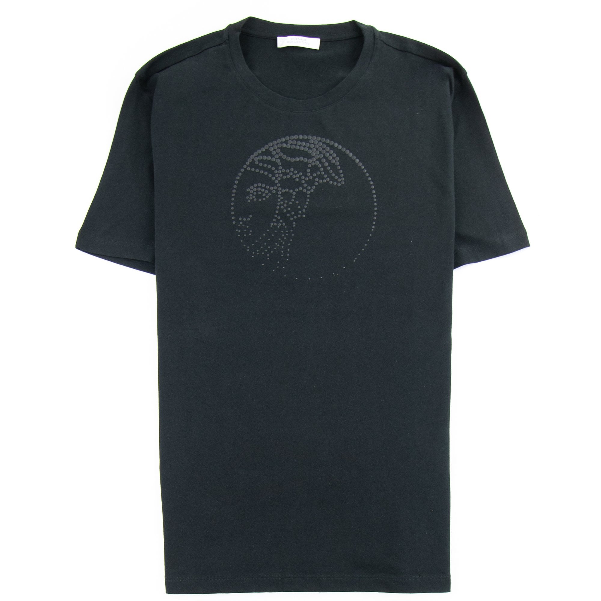 Versace Collection Studded Medusa T-shirt Black