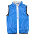 Armani Junior Armani Zip Logo Gilet Sky Blue
