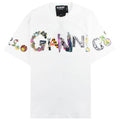 Versace Versus La Fit Gianni Print T-shirt White