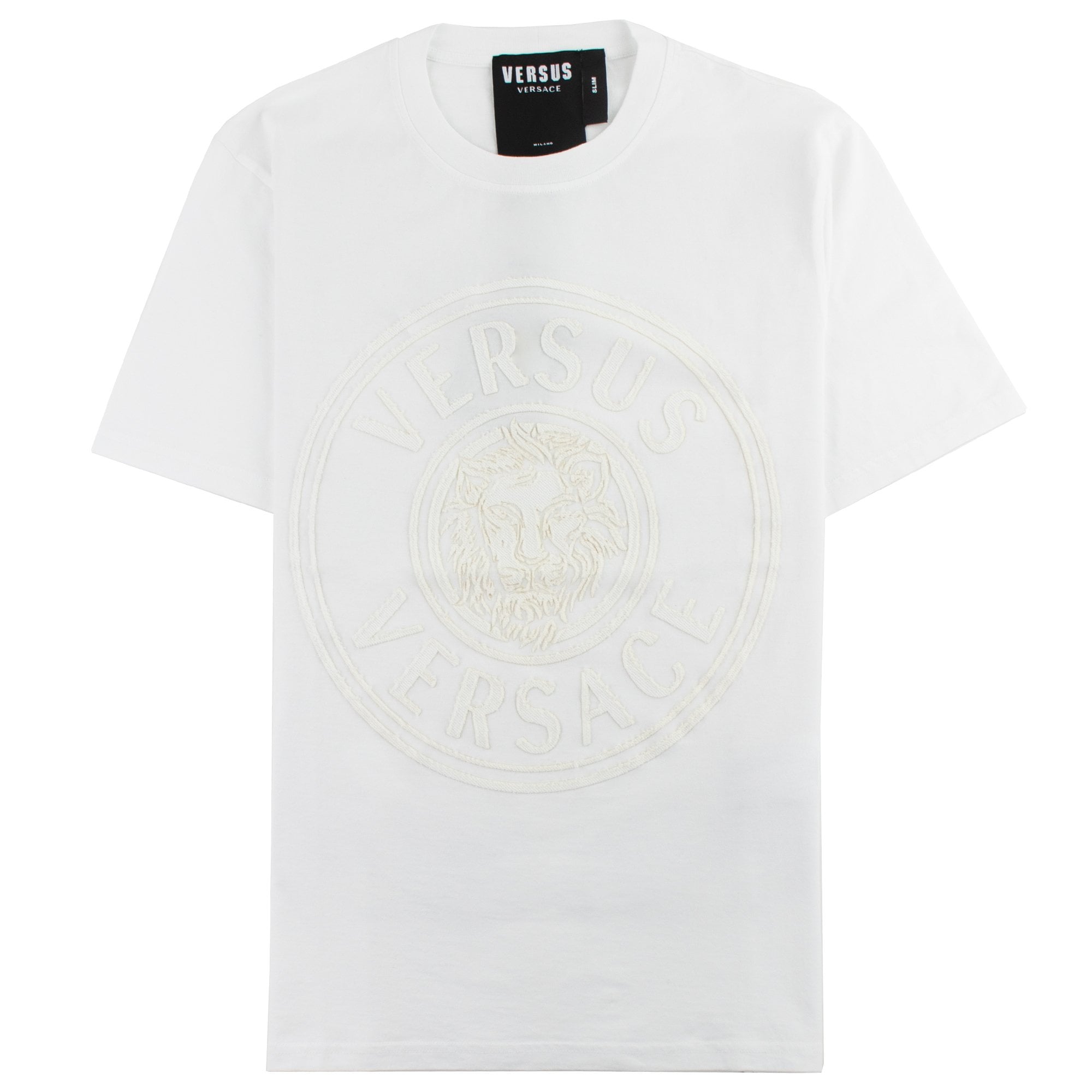 Versace Versus Slim Fit Lion T-shirt White