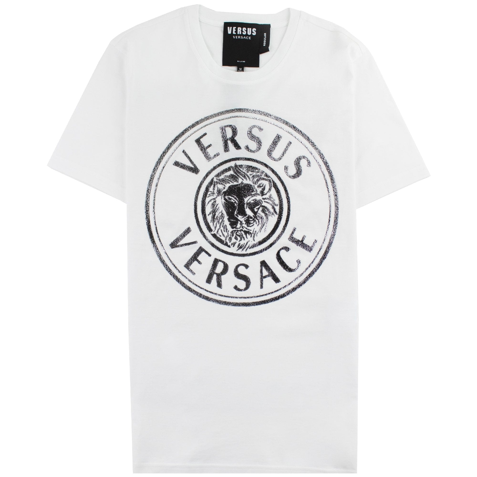 Versace Versus Regular Fit Medallion Tshirt White