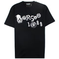 Versace Versus Slim Fit Print T-shirt Black