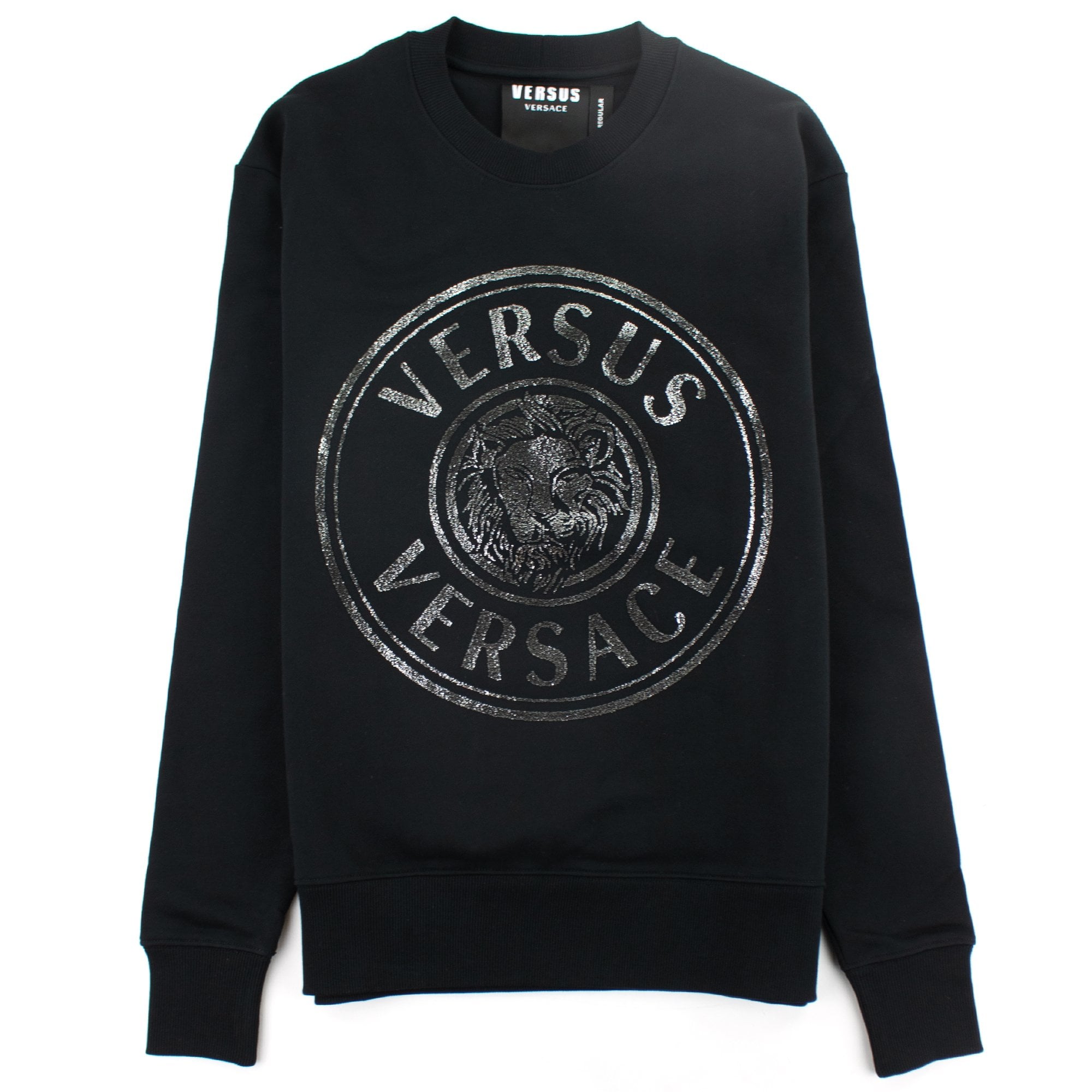 Versace Versus Lion Medallion Sweatshirt Black