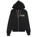 Versace Jeans Couture Chain Logo Zip Up Hoody Black