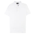 Emporio Armani Logo Short Sleeve Polo Shirt White 0100