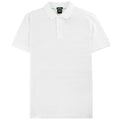 Hugo Boss Regular-fit Polo Shirt In Pima-cotton White