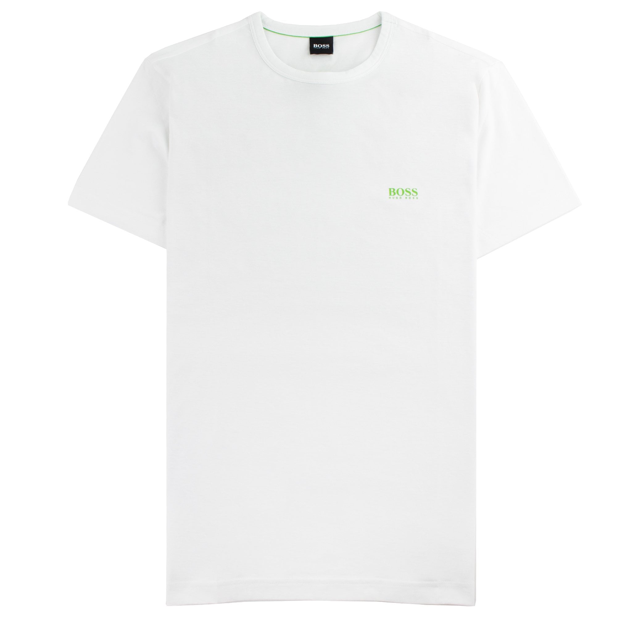 Hugo Boss Regular-fit T-shirt With Contrast Logo White