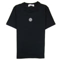 Stone Island Junior Digital Landscape T-shirt Black V0029