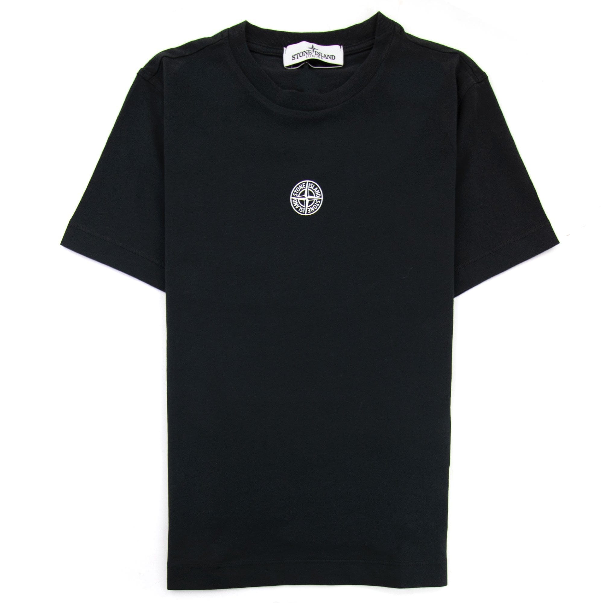 Stone Island Junior Digital Landscape T-shirt Black V0029