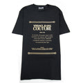 Versace Jeans Couture Certifica Since 1988 Tshirt Black
